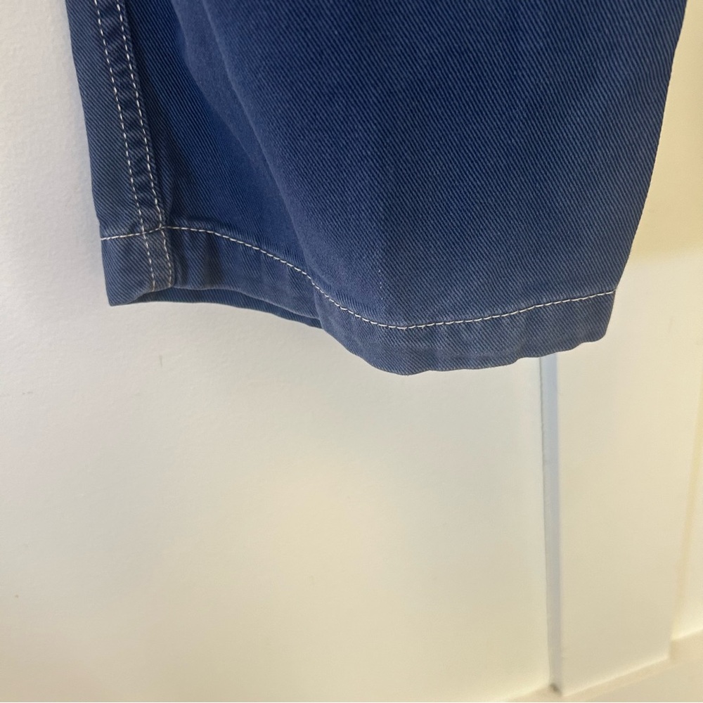 Garage Carpenter Jeans Wide Leg Oversized Slouchy Indigo Blue 100% Cotton Size 1 - Picture 10 of 13